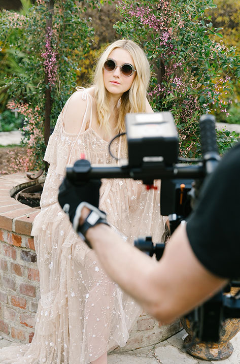 Behind the Scenes with Dakota Fanning