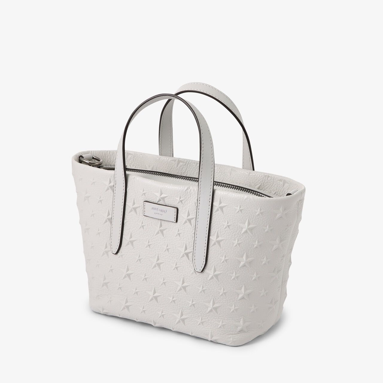 Pimlico/S Mini | Chalk エンボス レザー・ミニトートバッグ