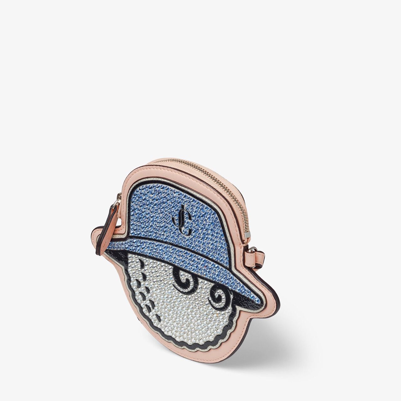 ジミー チュウ / Malbon Zip Pouch | クリスタル装飾付き Macaron レザー・Bucketsポーチ | ジミー チュウ JP  / Malbon | ジミー チュウ JP