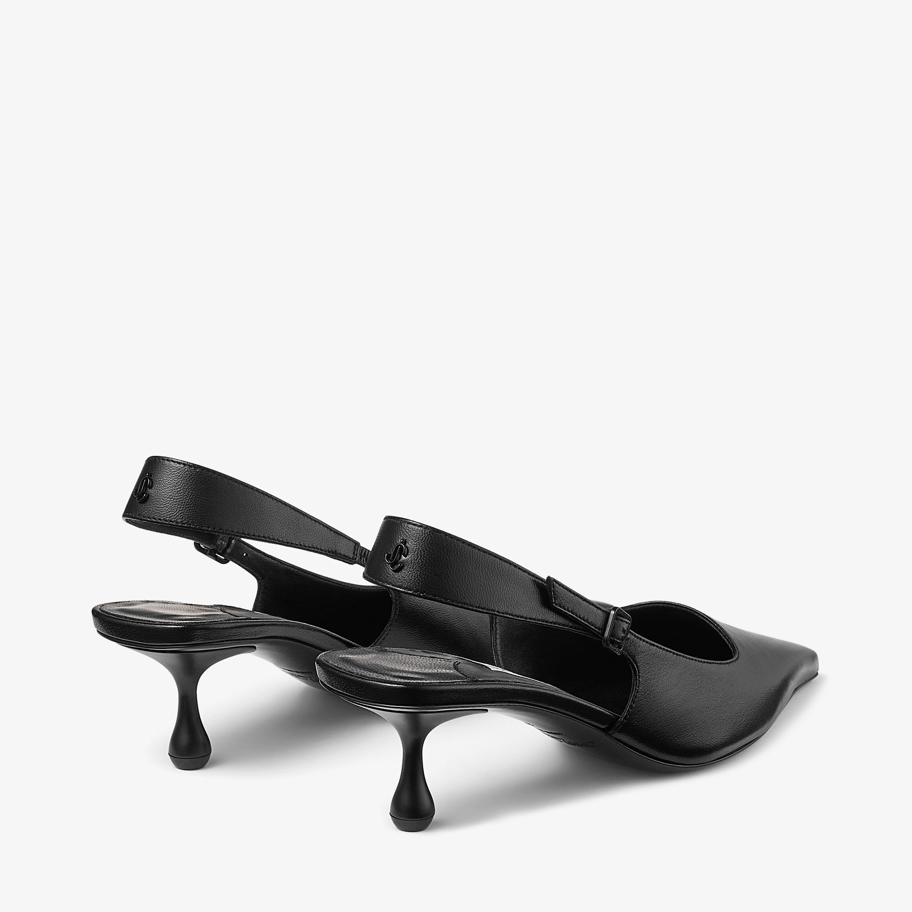美品 ジミーチュウ エナメル リボン スリングバック フラット