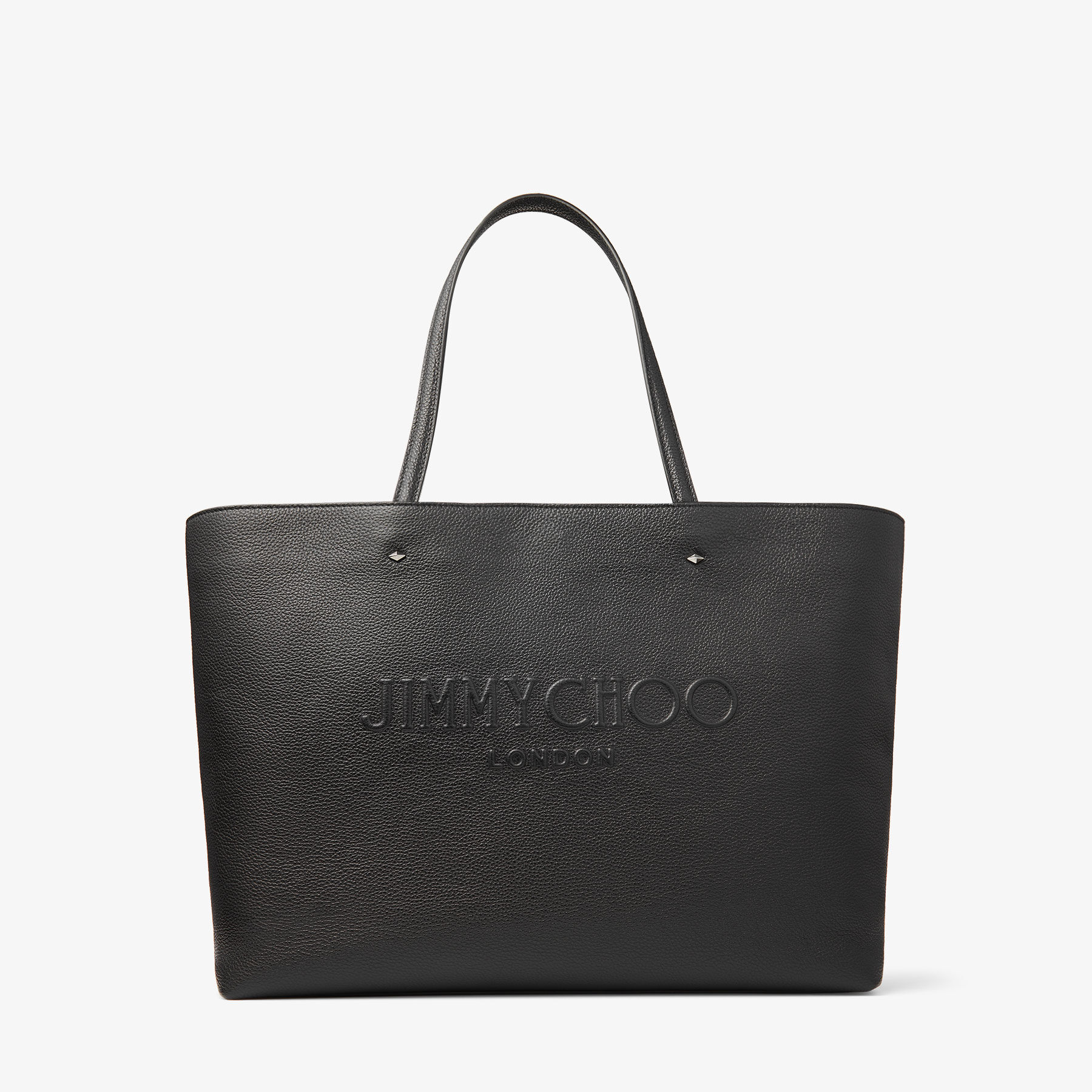 JIMMY CHOO バック メンズ 黒 トートバッグ 美品 レザー（MARLI-M 