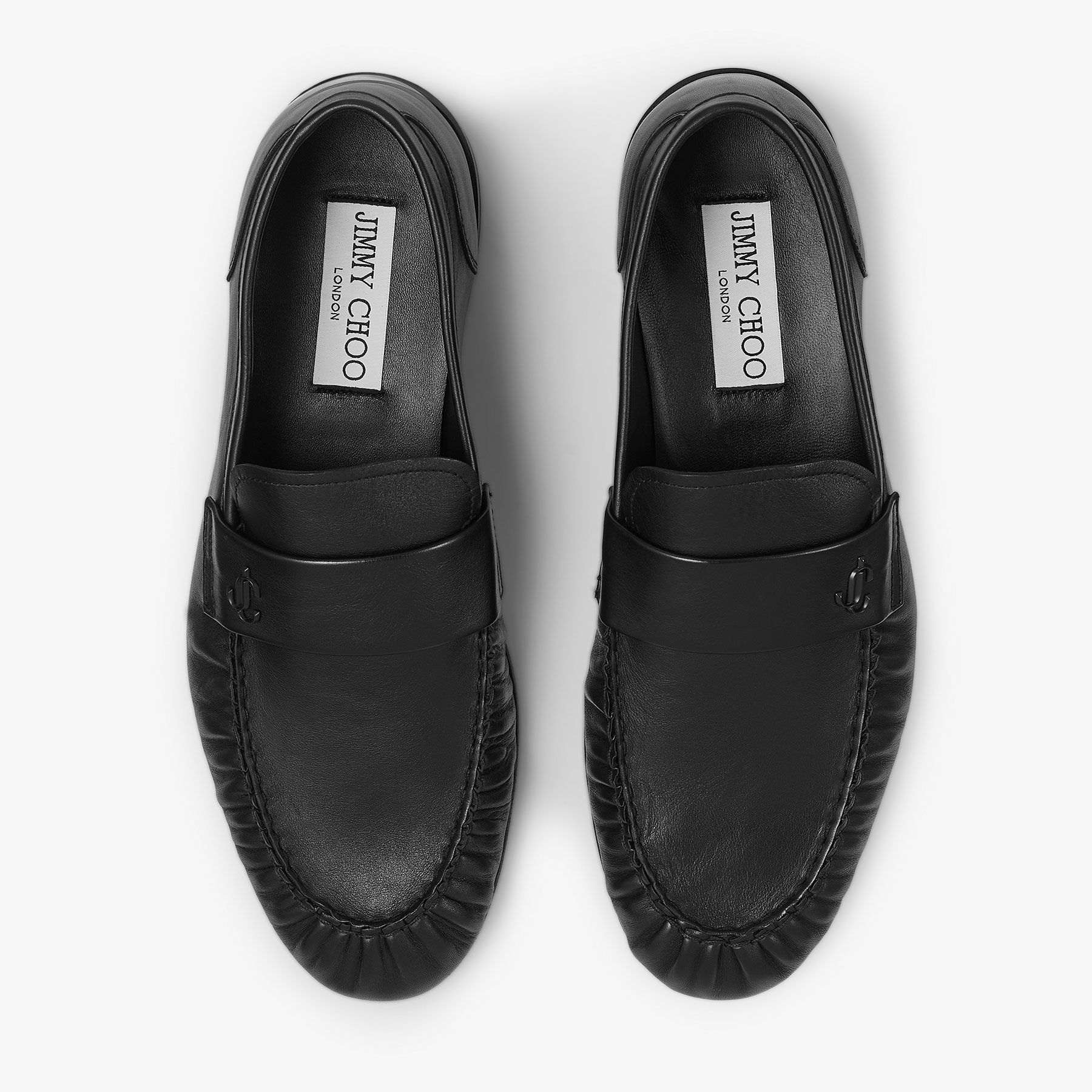 JIMMY CHOO ジミー チュウ グリッタースリッポンシューズ