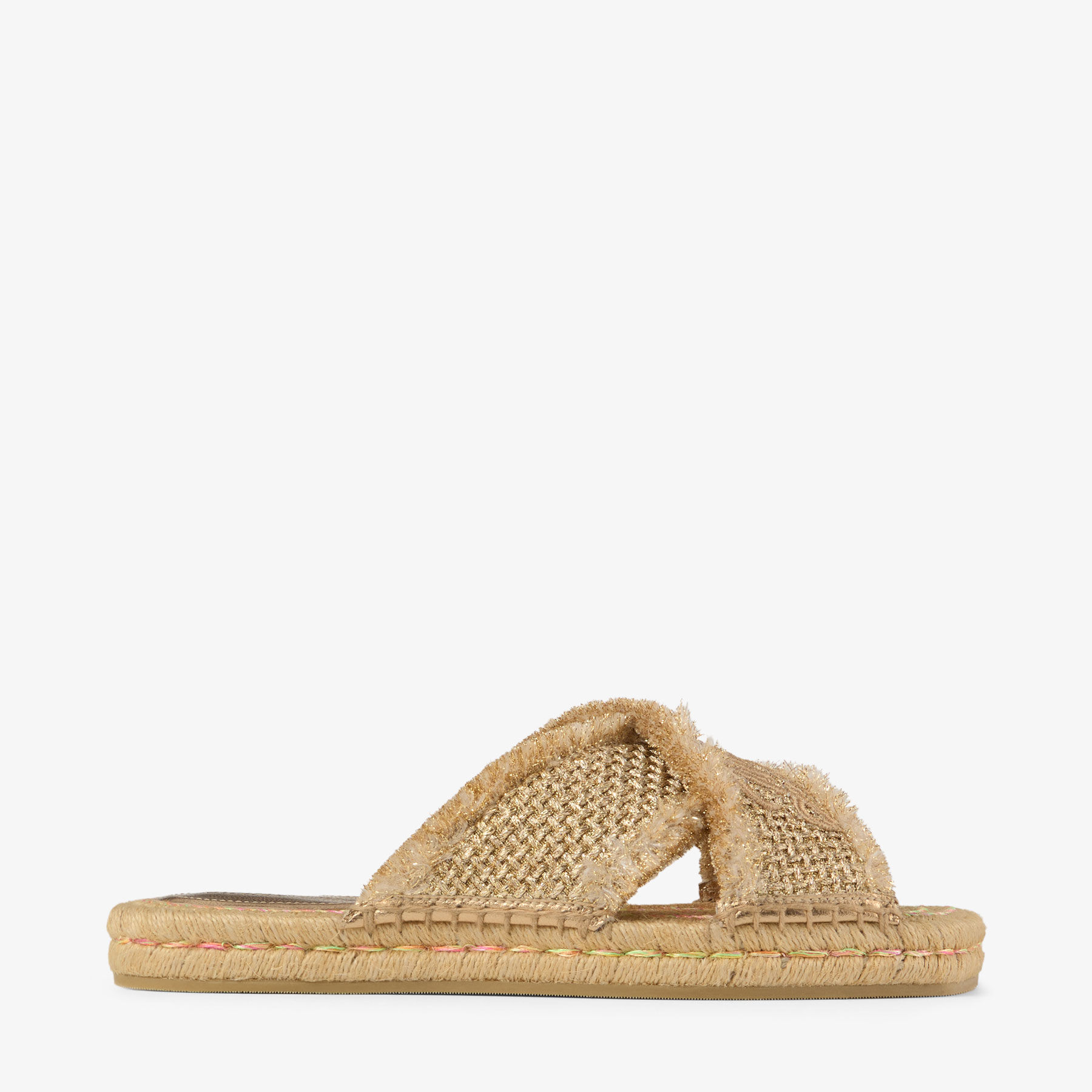 Jimmy Choo＊AZARI/F レザー製ロゴ入りフラットサンダル＊送料込 AZARI Jimmy Choo(ジミーチュウ) - 海外通販のBUYMA