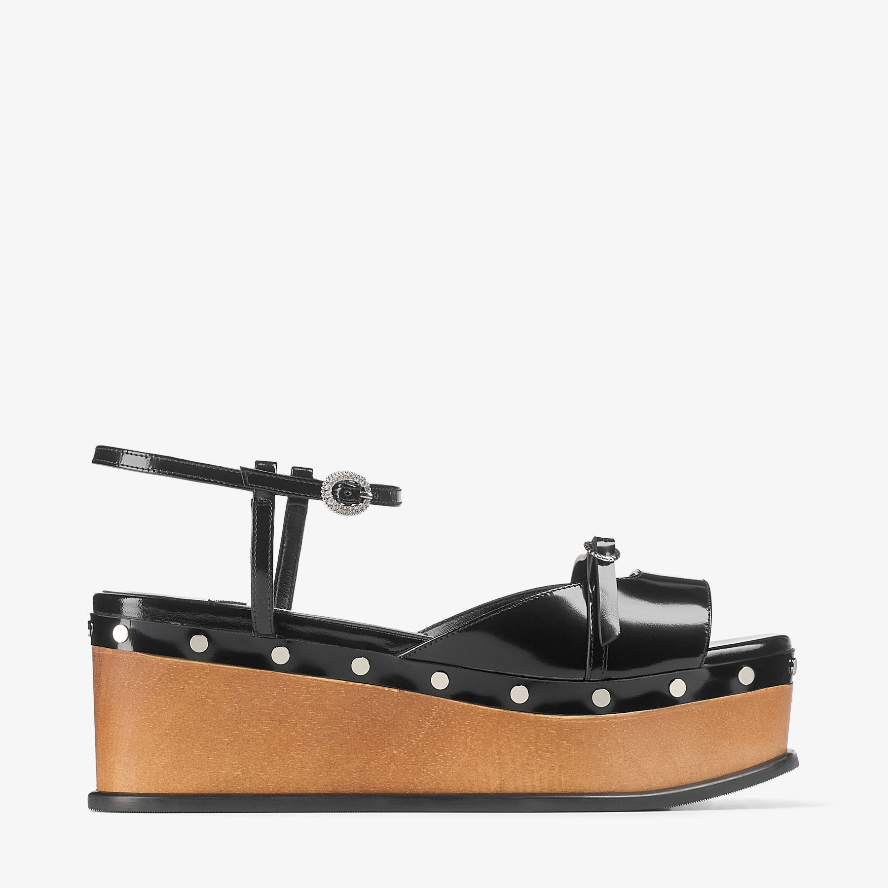 レディース 高級 ウェッジソールサンダル | ジミーチュウ