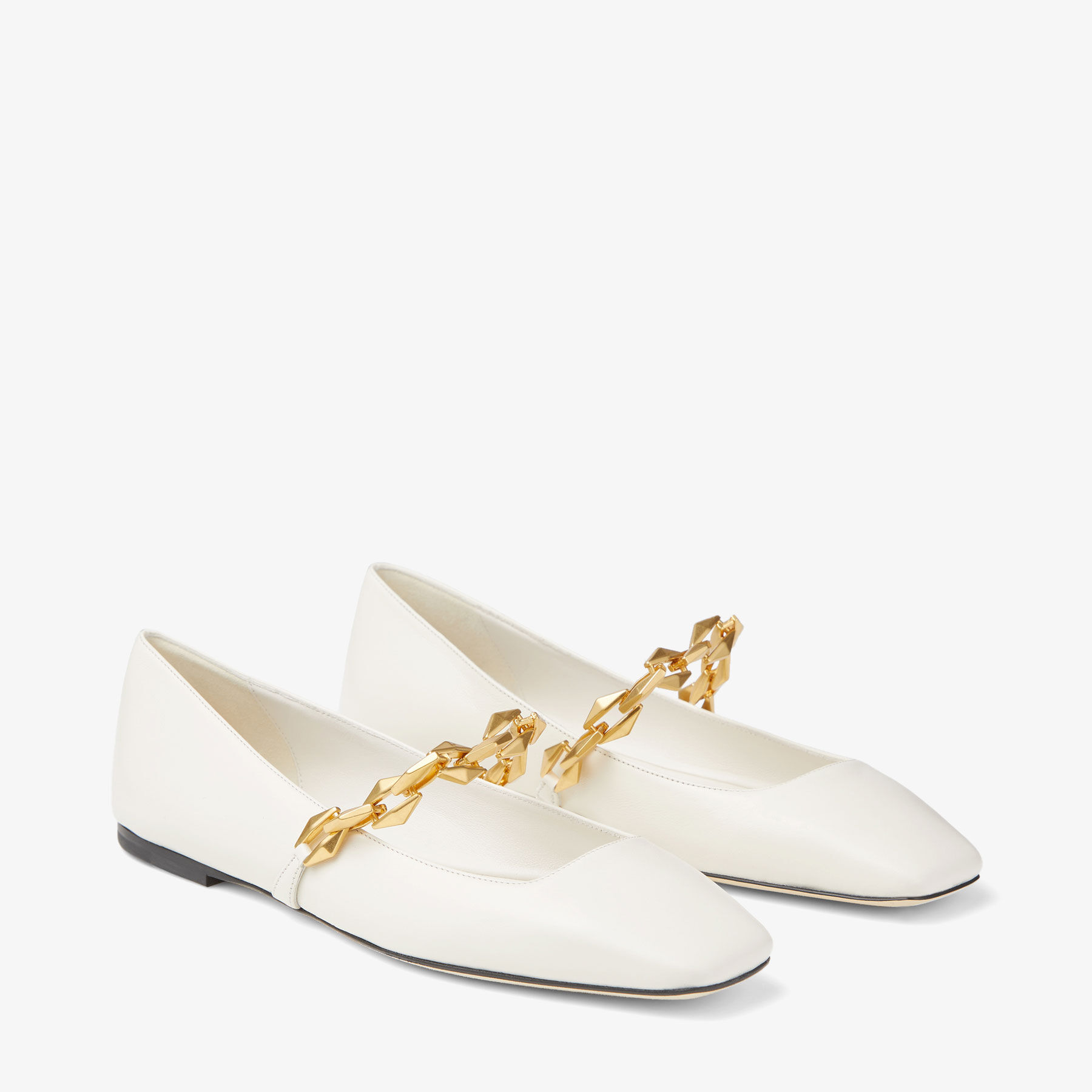 DIAMOND TILDA FLAT | 2023年オータムコレクション - ジミー チュウ