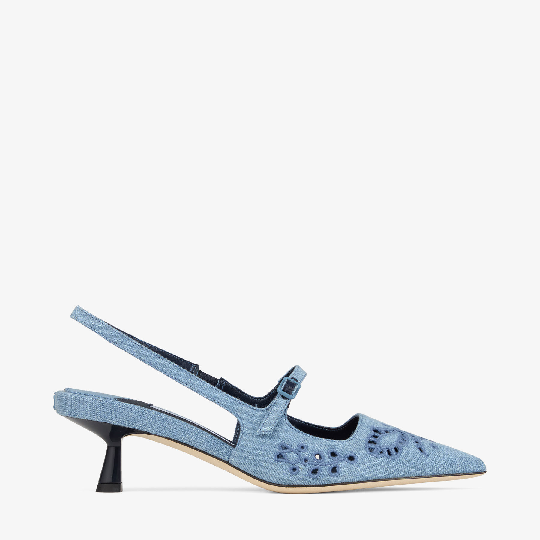 Jimmy Choo デニムミュール ジミーチュウ ジミーチュウ Cherisi 8.5 ミュール Jimmy Choo mule (Jimmy