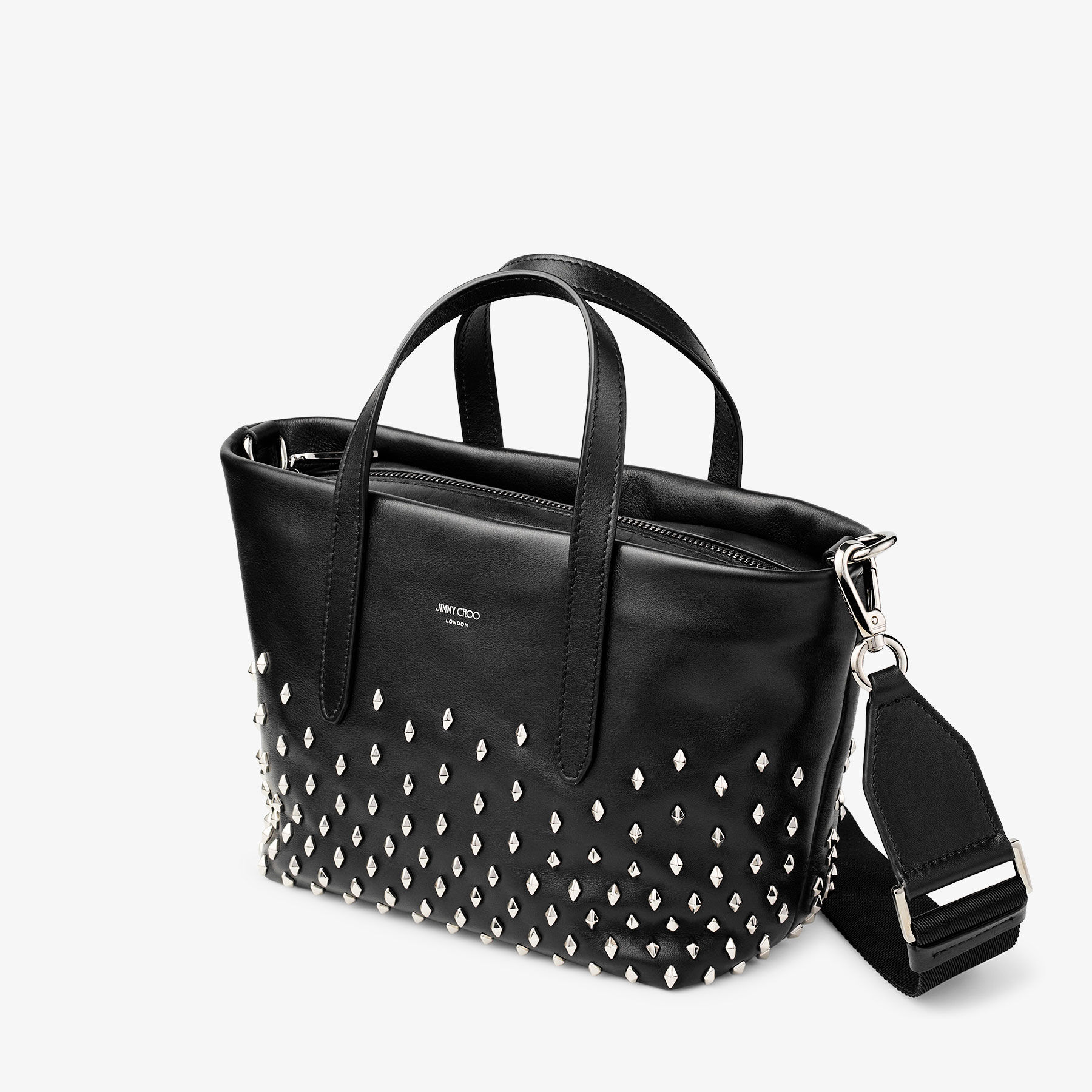 ショップレビュー ランキング Leather Calf Black | Mini Pimlico Tote CHOO JIMMY | Bag バッグ