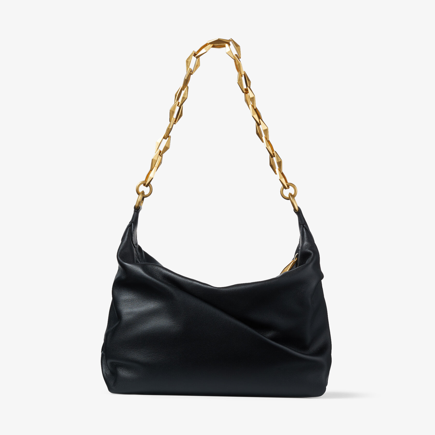 宅配便配送 SOFT DIAMOND HOBO/S ブラックソフト チェーンストラップ付き | ヘアバンド
