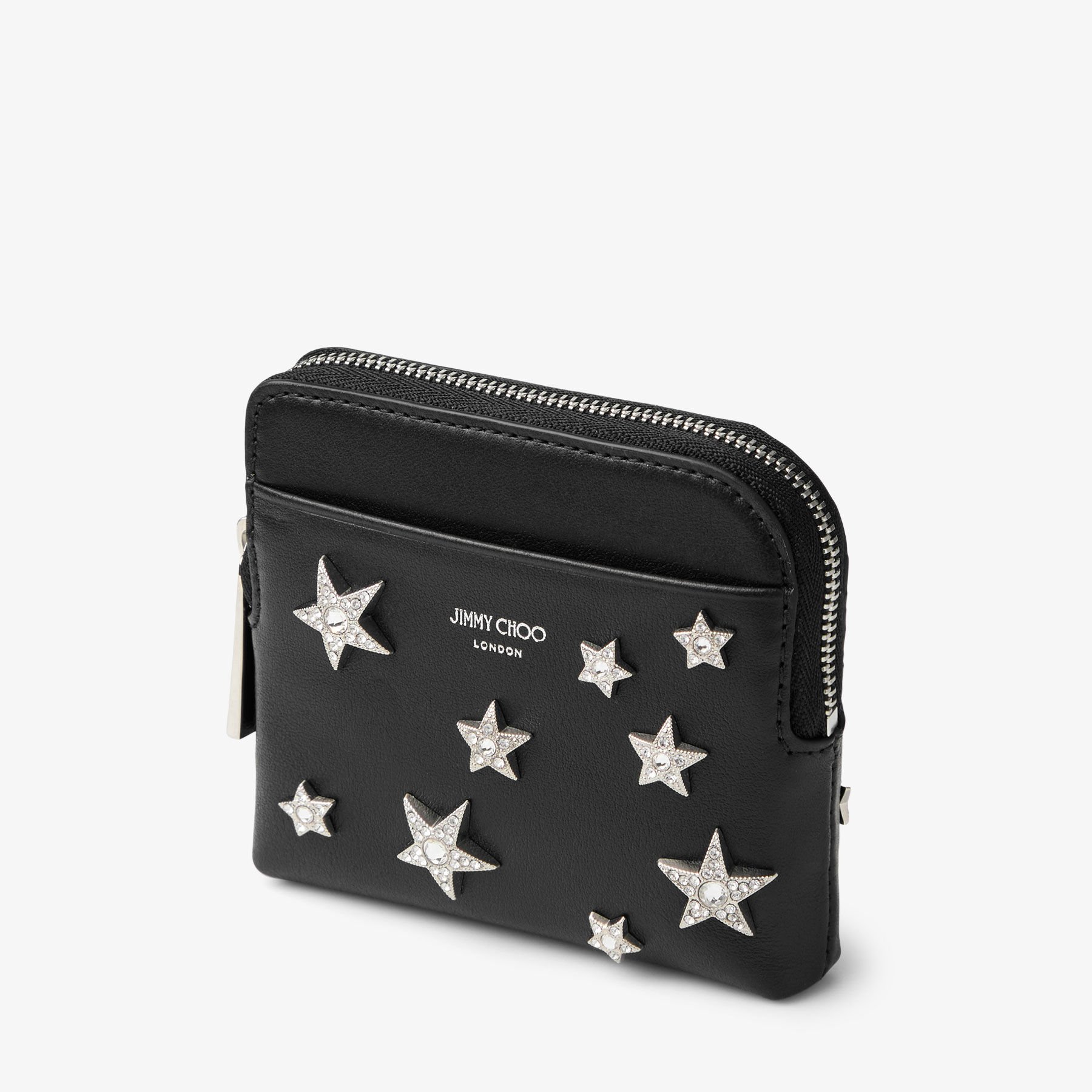 コンパクトジップ カードケース | ブラックレザー・カードケース