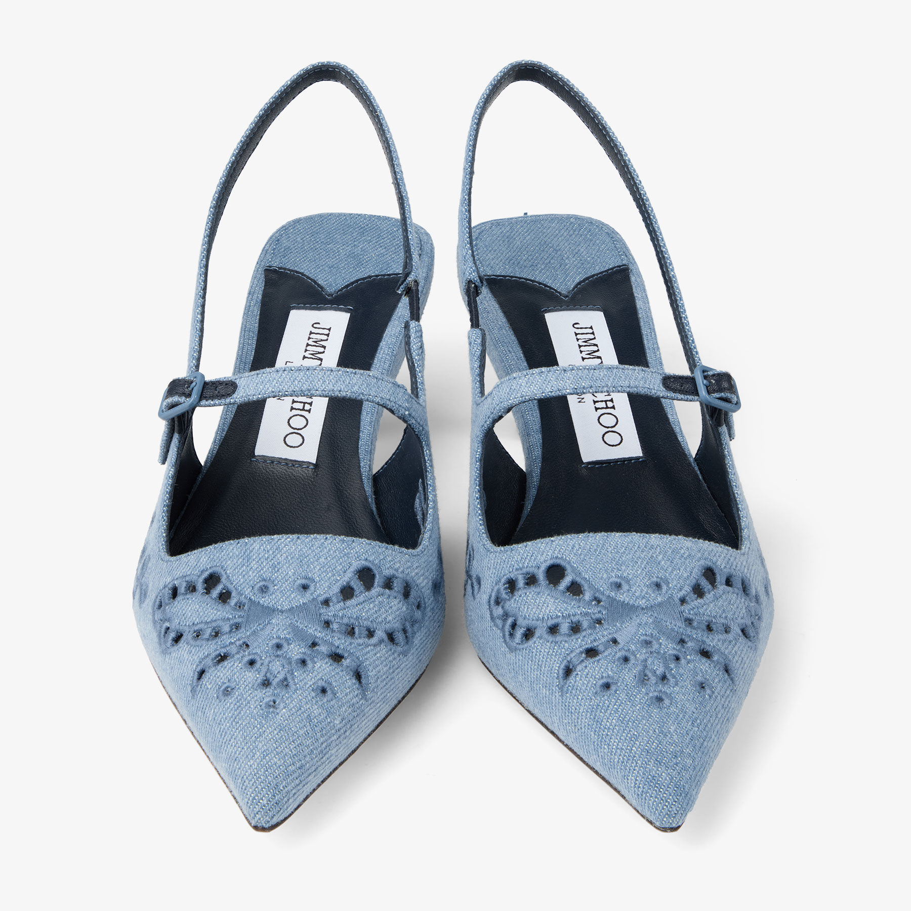 Jimmy Choo デニムミュール ジミーチュウ ジミーチュウ Cherisi 8.5 ミュール Jimmy Choo mule (Jimmy