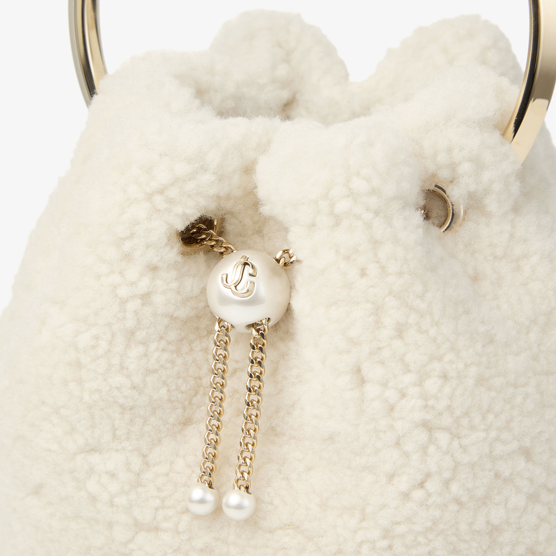 ボンボン コレクション | 巾着バケツバッグ｜ジミー チュウ