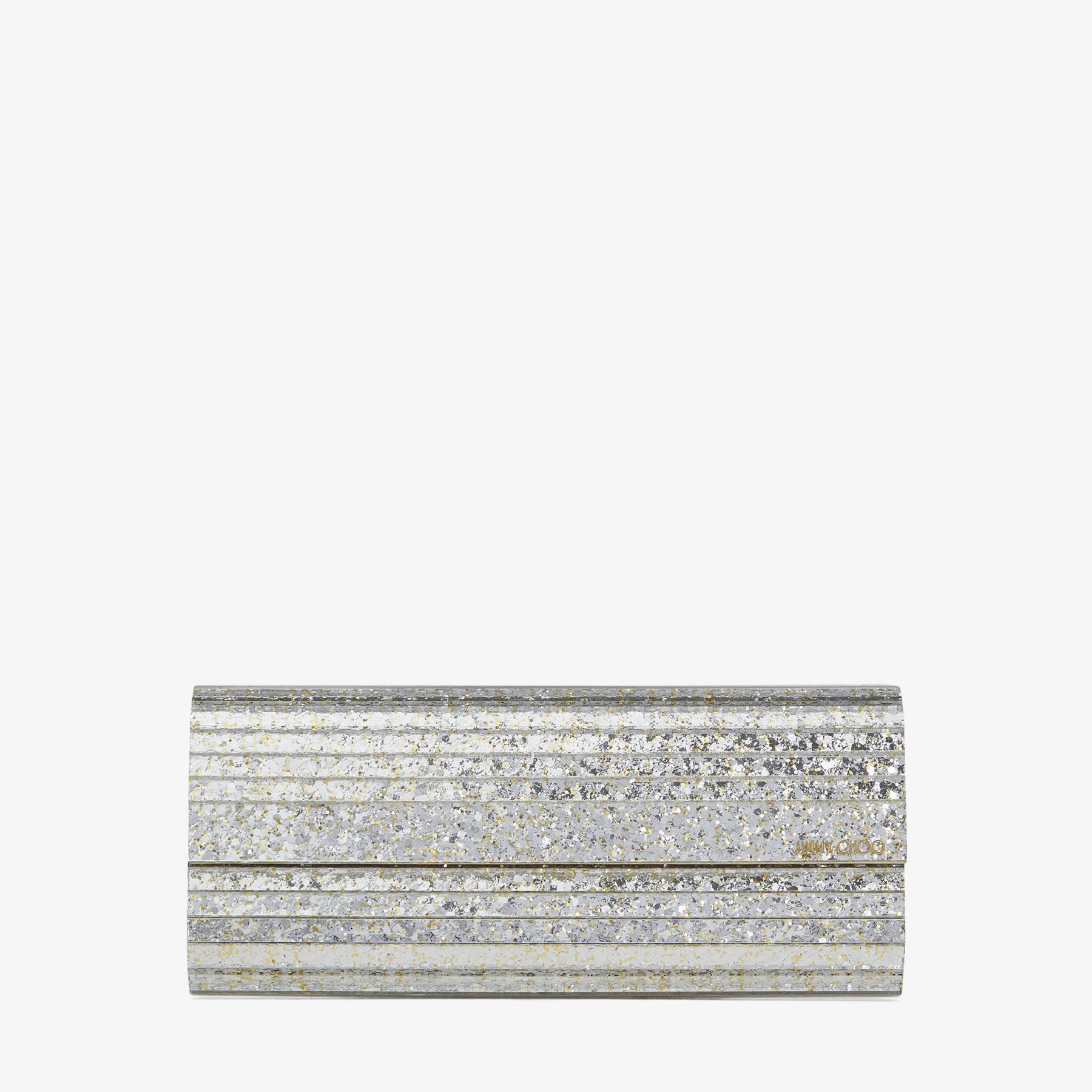 Jimmy choo lizzie glitter clutch sales