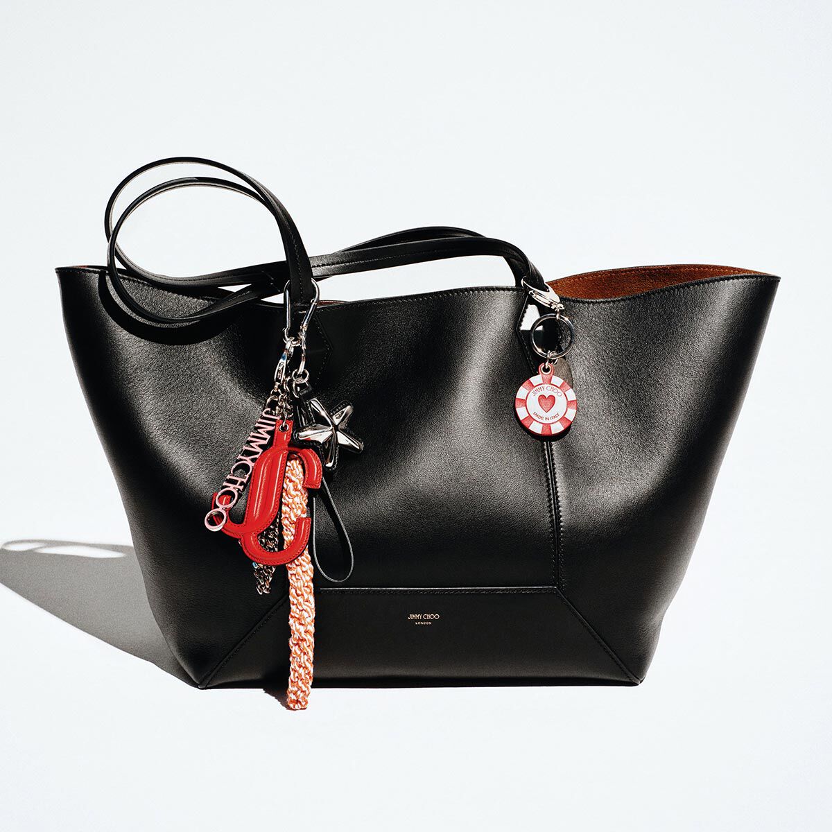 ◆正規品・新品◆Jimmy Choo レッドエディホーボーバッグ Bon Bon | Ruby Red Velvet Bag | JIMMY CHOO
