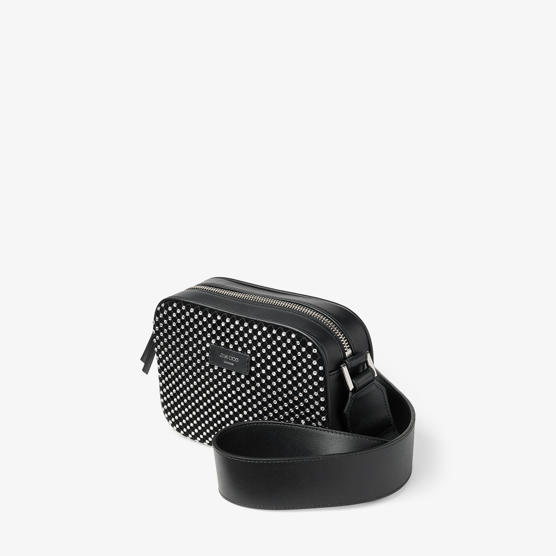 【paraさま専用】JIMMY CHOO ジミーチュウ　バッグ Cinch M | ブラック カーフレザー・バッグ| ジミー チュウ