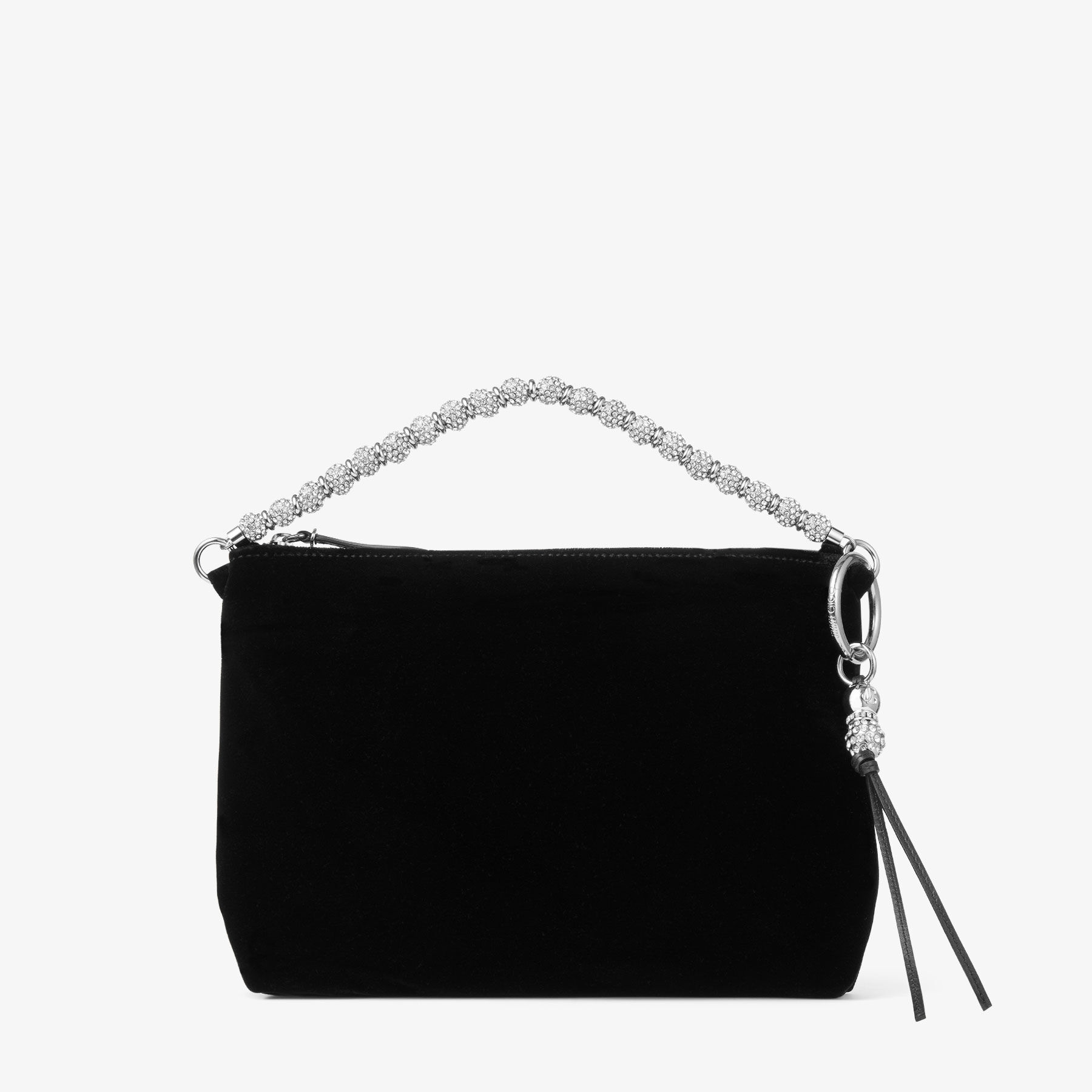 美品】JIMMY きやす CHOO ジミーチュウ クラッチバッグ クロコ型押し 黒