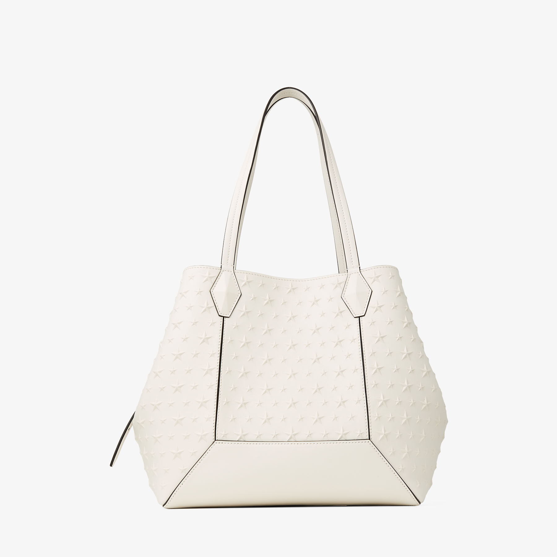 ダイヤモンド トート ミディアム | ラテ カーフレザー・スターエンボス