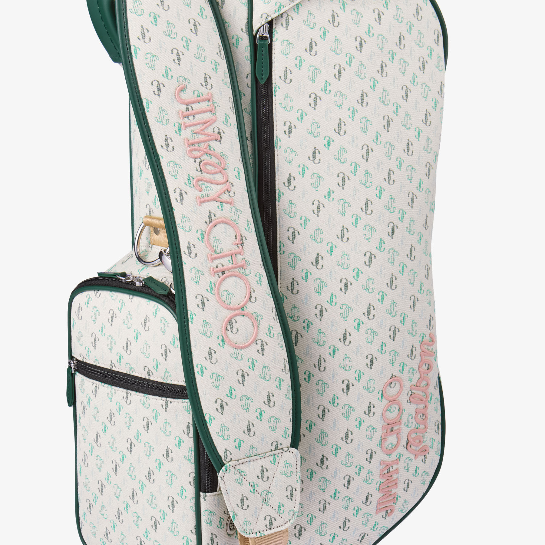 存在感【JimmyChoo】限定エディション マルボン2.0 トートバッグ Jimmy Choo / Malbon 2.0 Tote Bag |Monogram Embroidered