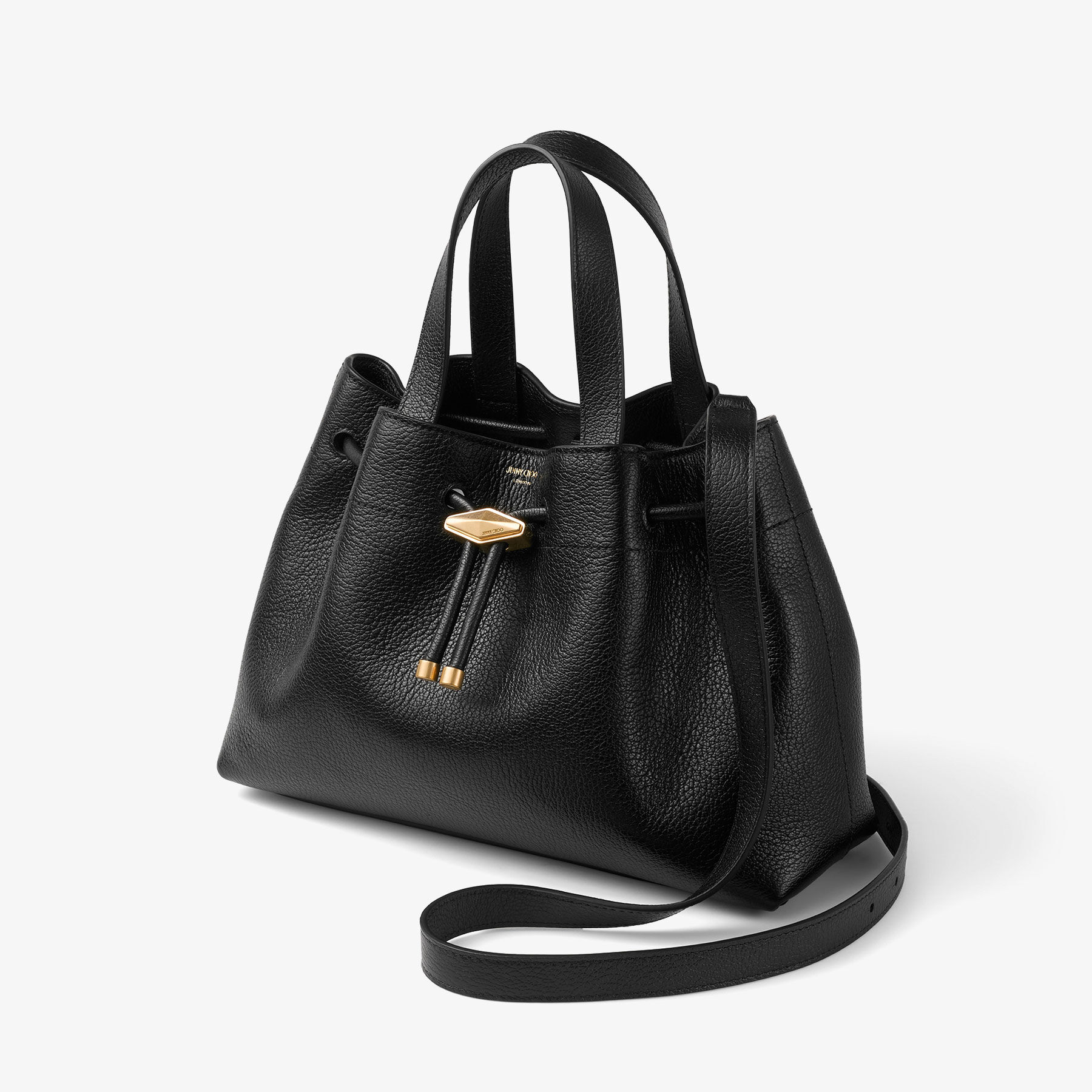 シンチ トート | ブラック ソフトカーフスキン・トートバッグ | JIMMY CHOO