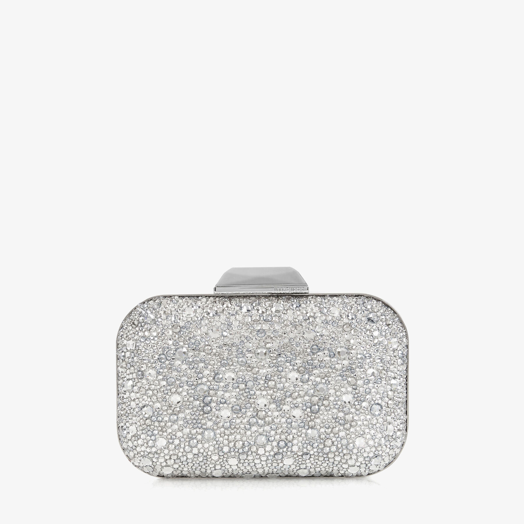 JimmyChoo CLOUD ホットフィックスクリスタル クラッチバッグ