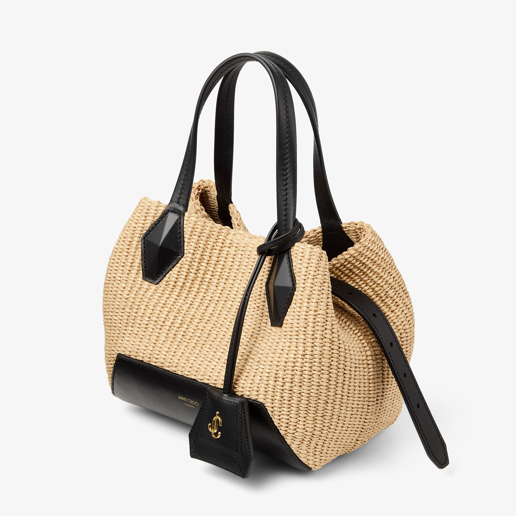 ★jimmychoo[ジミーチュウ] ラフィア・トートバッグ★ org.jpg
