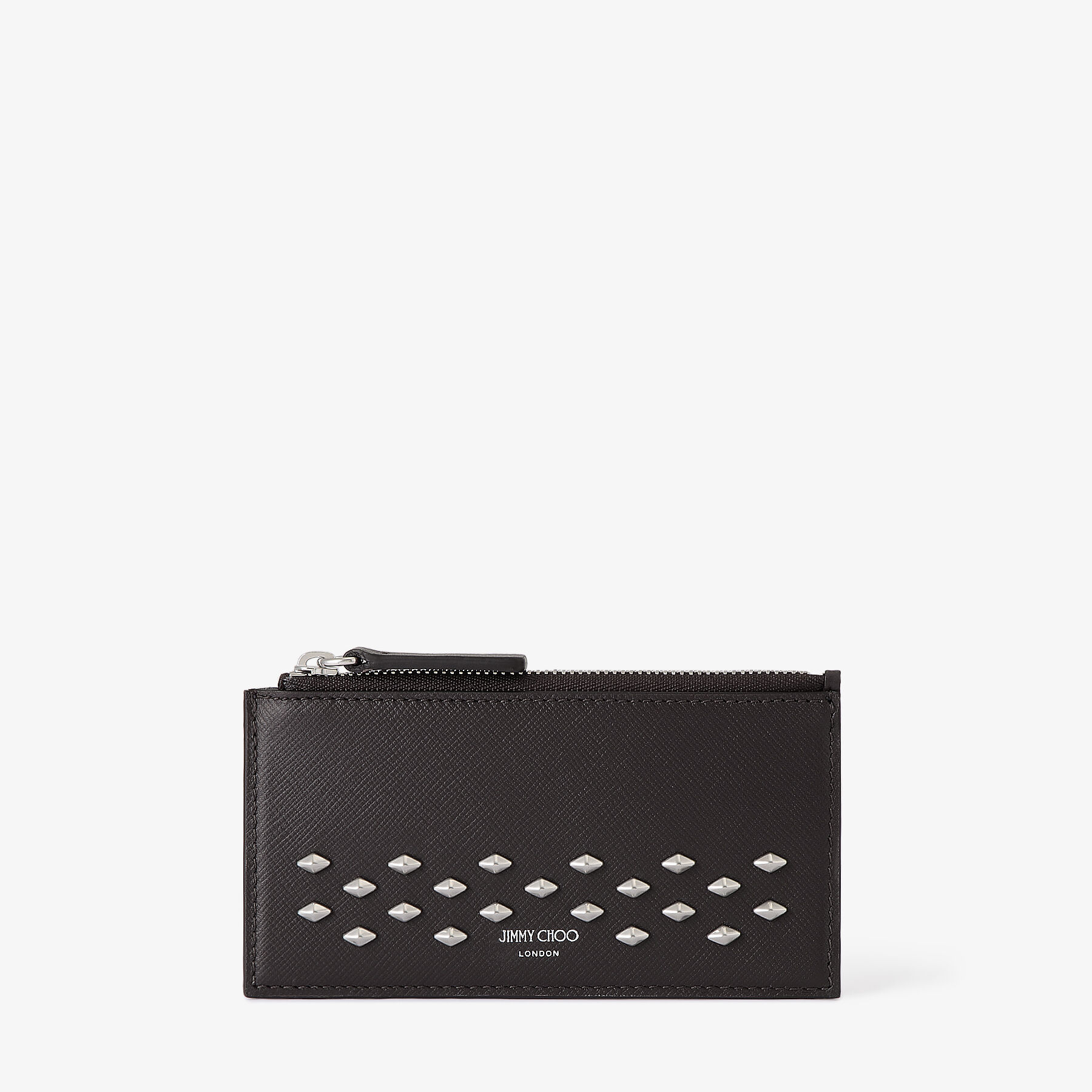 JIMMY CHOO　ジミーチュウ　名刺入れ　ブラック　イタリア製　レザー Amazon | JIMMY CHOO（ジミー チュウ） 名刺入れ カードケース NELLO