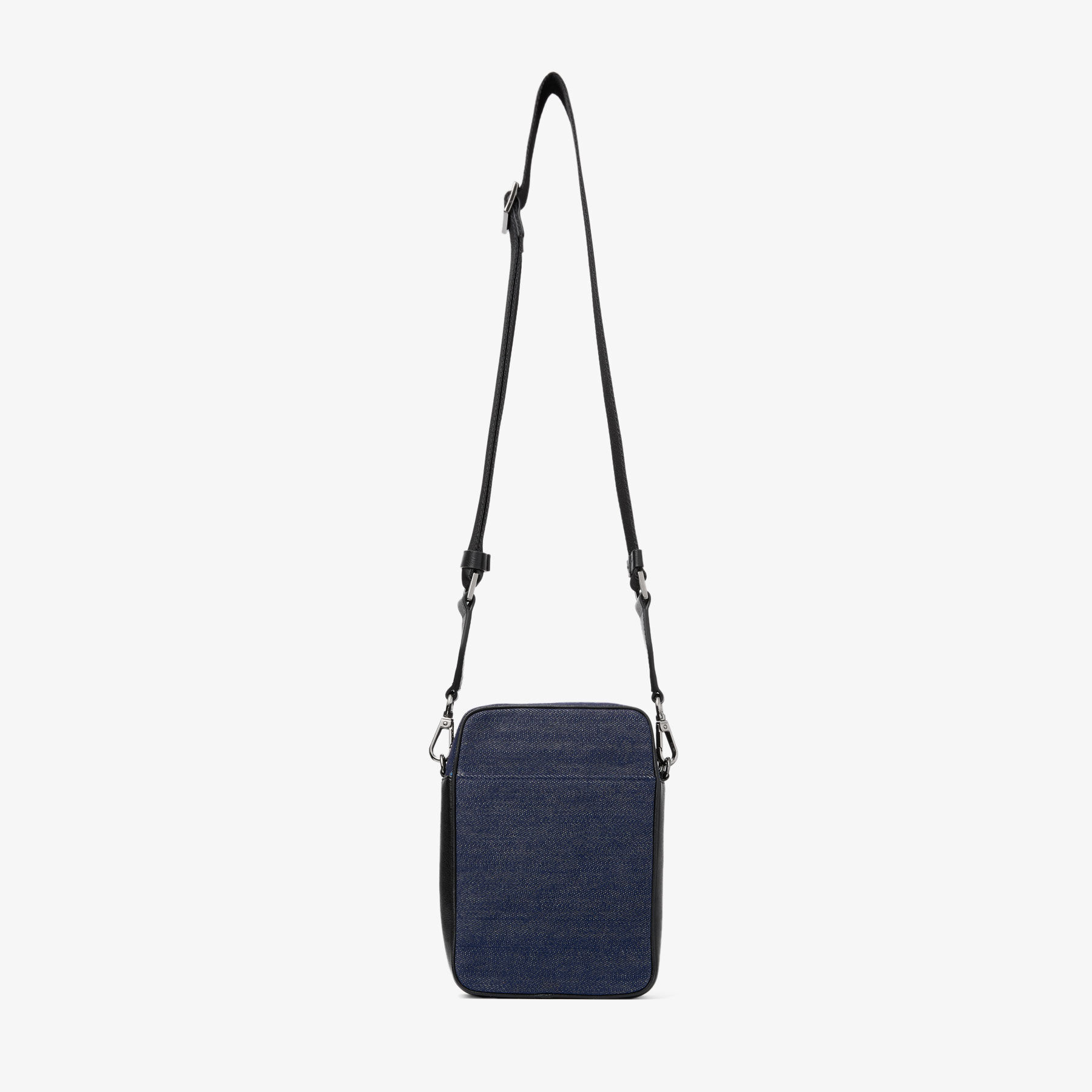 JIMMY CHOO カメラバッグ ボックス カメラ S | ブラック スムースレザー / クリスタルメッシュ