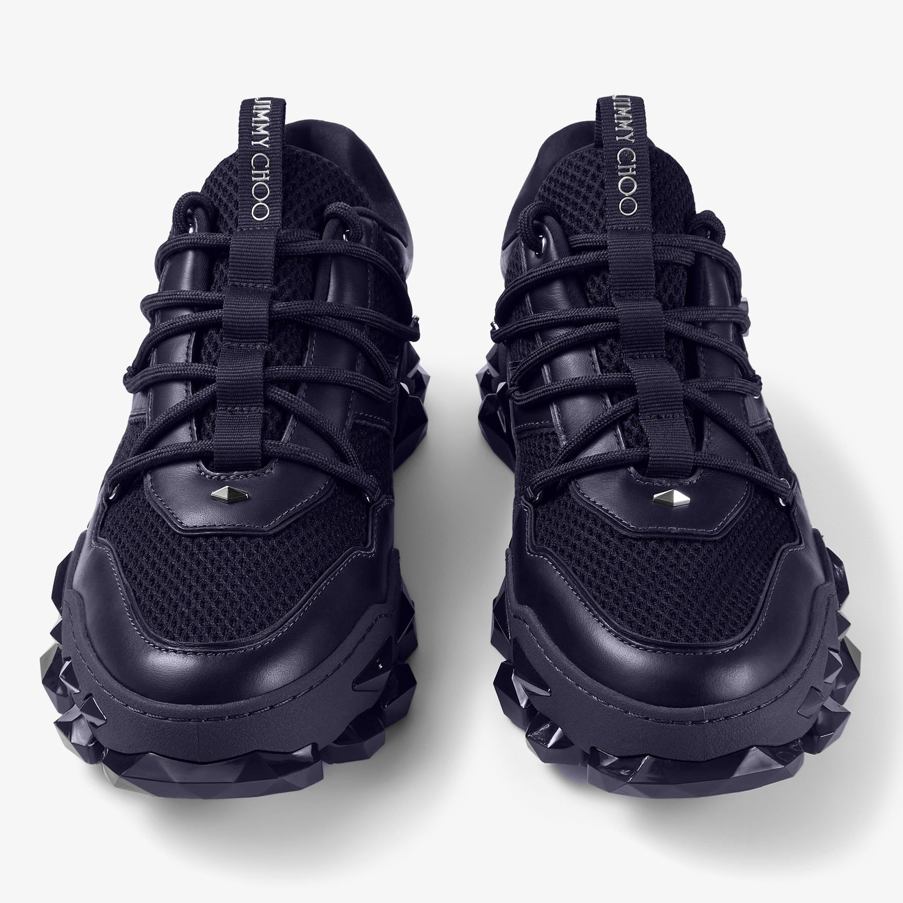 ダイヤモンド X II M | ミッドナイトレザー / メッシュミックス