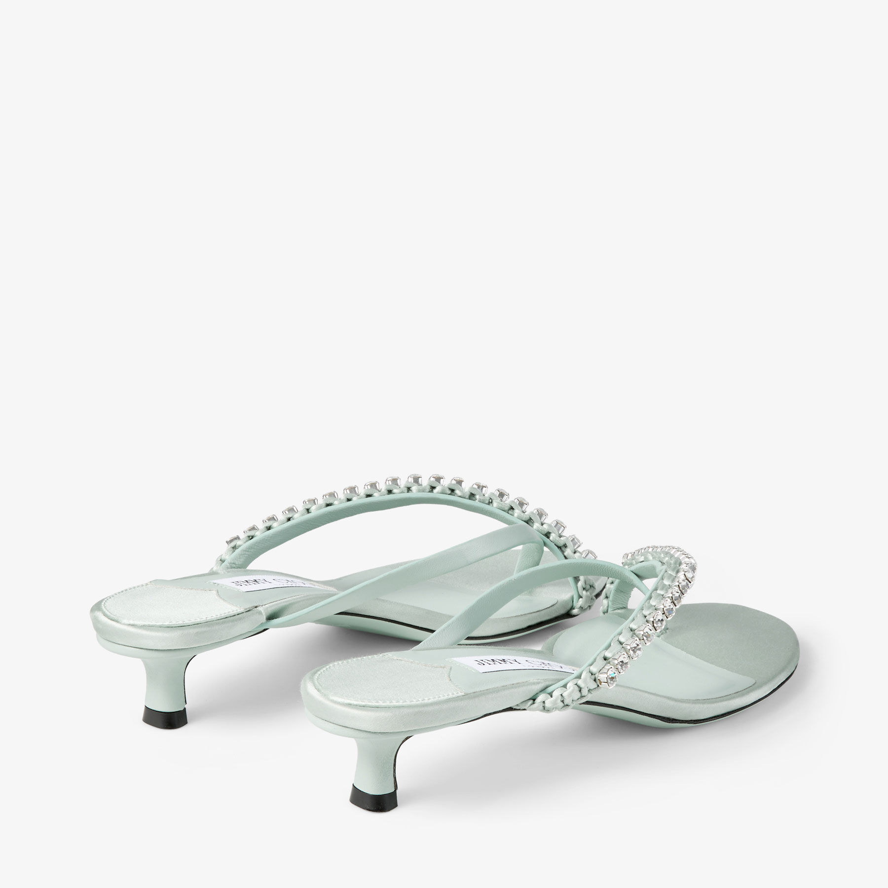 【新品未使用】JIMMY CHOO サンダル 35 ジミーチュウ JIMMY CHOO コルクソールサンダル 35 イエロー