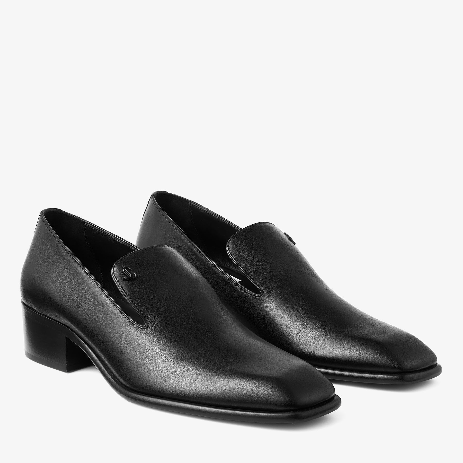 美品 国内完売 ジミーチュウ  Eliot  エリオット  ローファー ELIOTSLIPPER45MVIL_010003_ANGL
