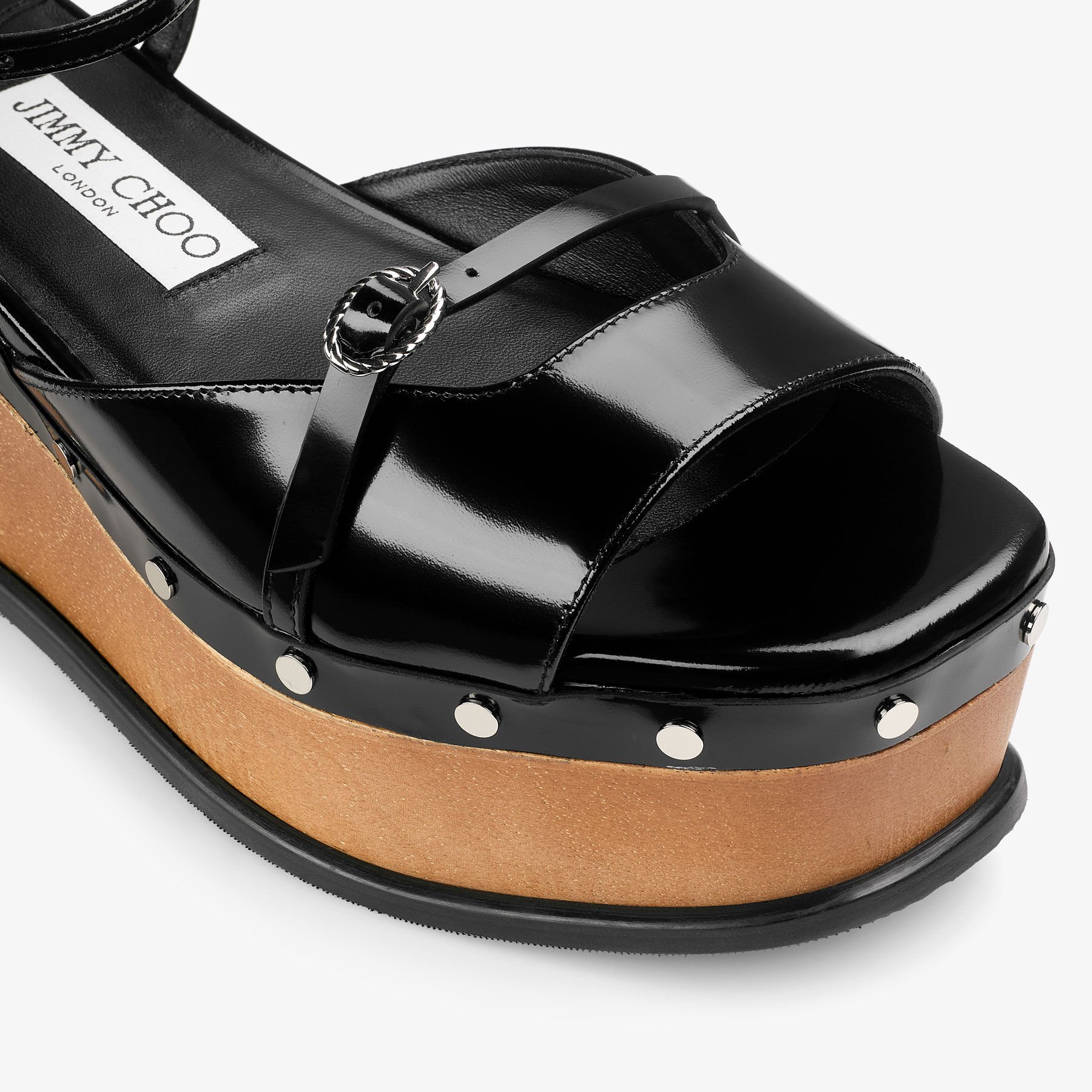 レディース 高級 ウェッジソールサンダル | ジミーチュウ