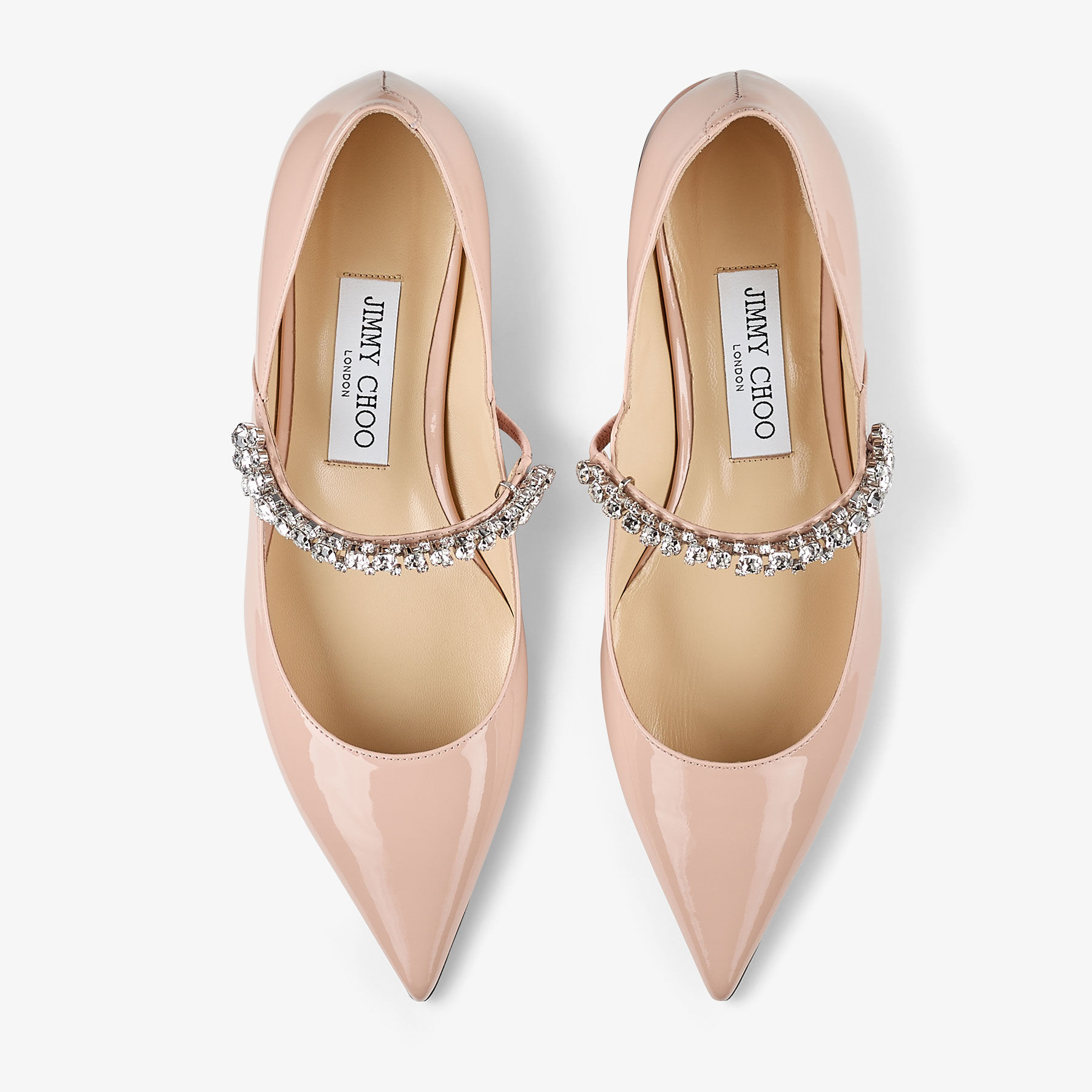 Bing Pump Flat|Macaron パテントレザー・フラットシューズ| ジミー チュウ JP