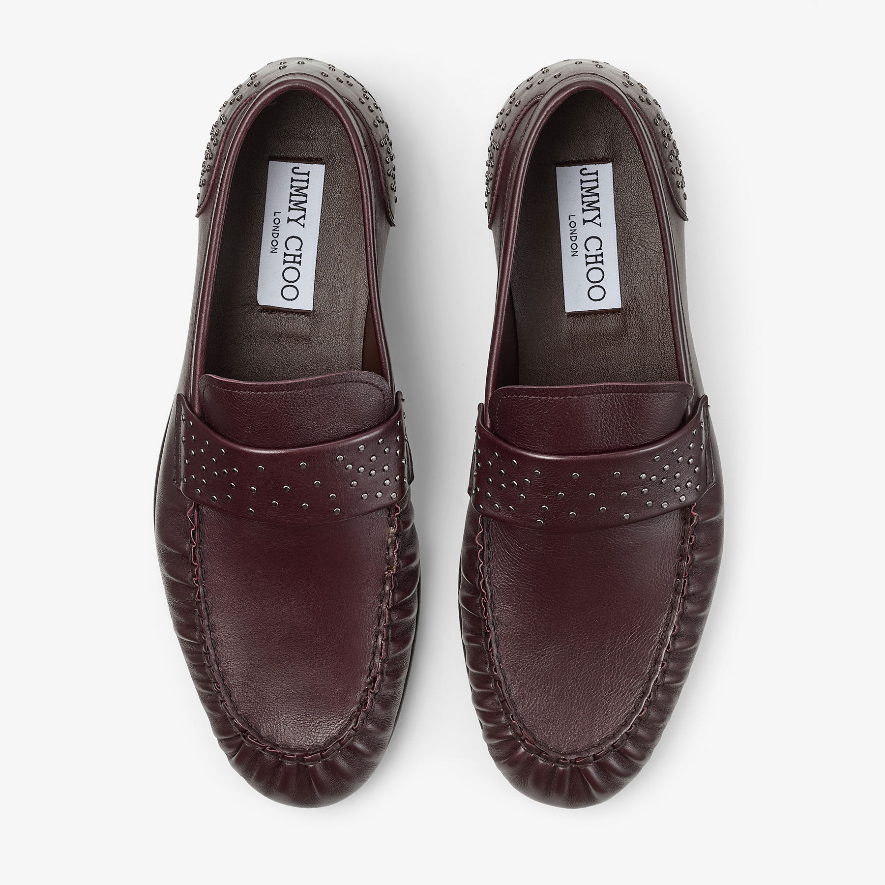 JIMMY CHOO ドレスシューズ/ローファー 2014924E0011 JIMMY CHOO - 美品！JIMMY CHOO cheri クリスタル ビジュー