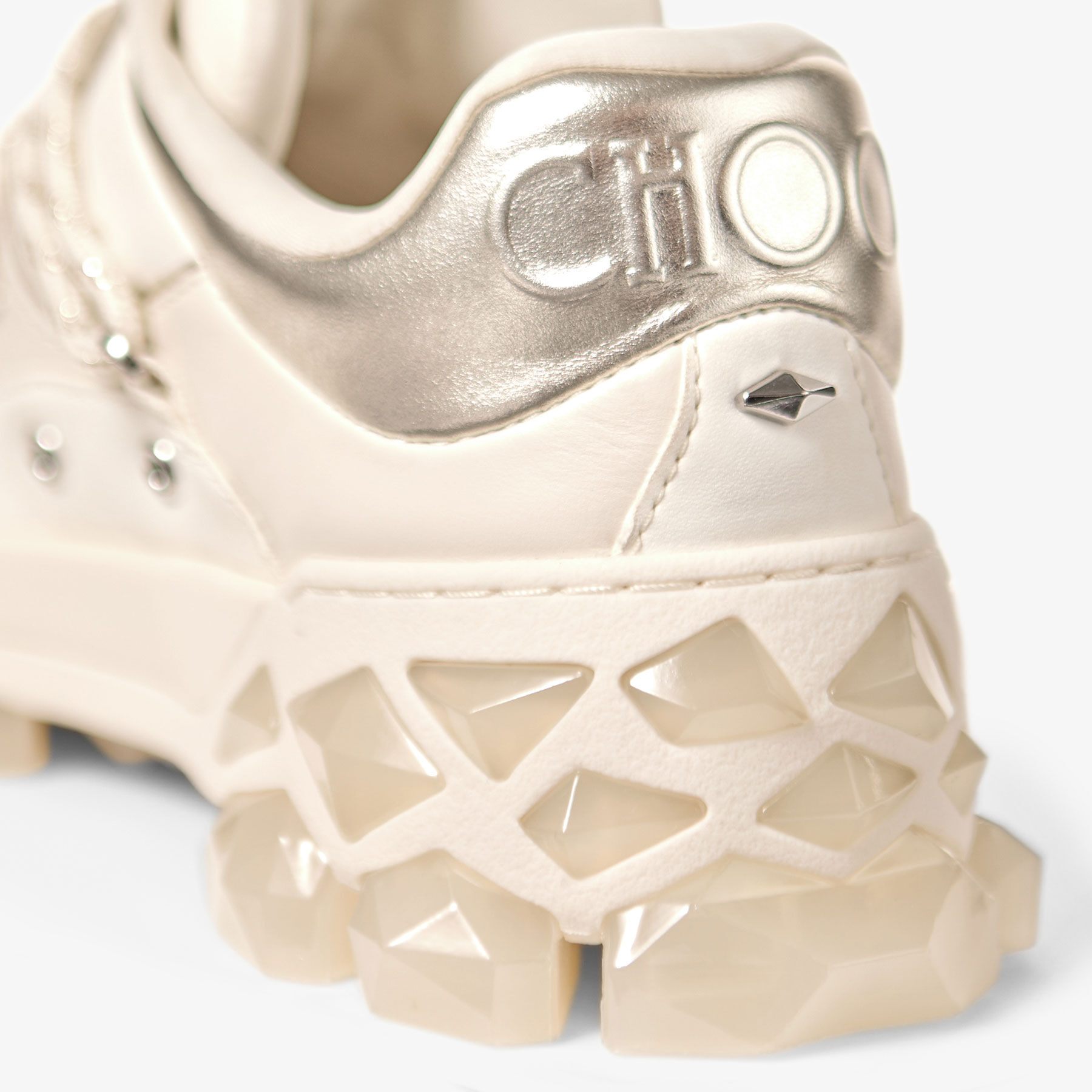 ジミーチュウ JIMMY CHOOスニーカー　36(23㎝) 白 DIAMONDXIIFLMX_081150_DETAIL_v