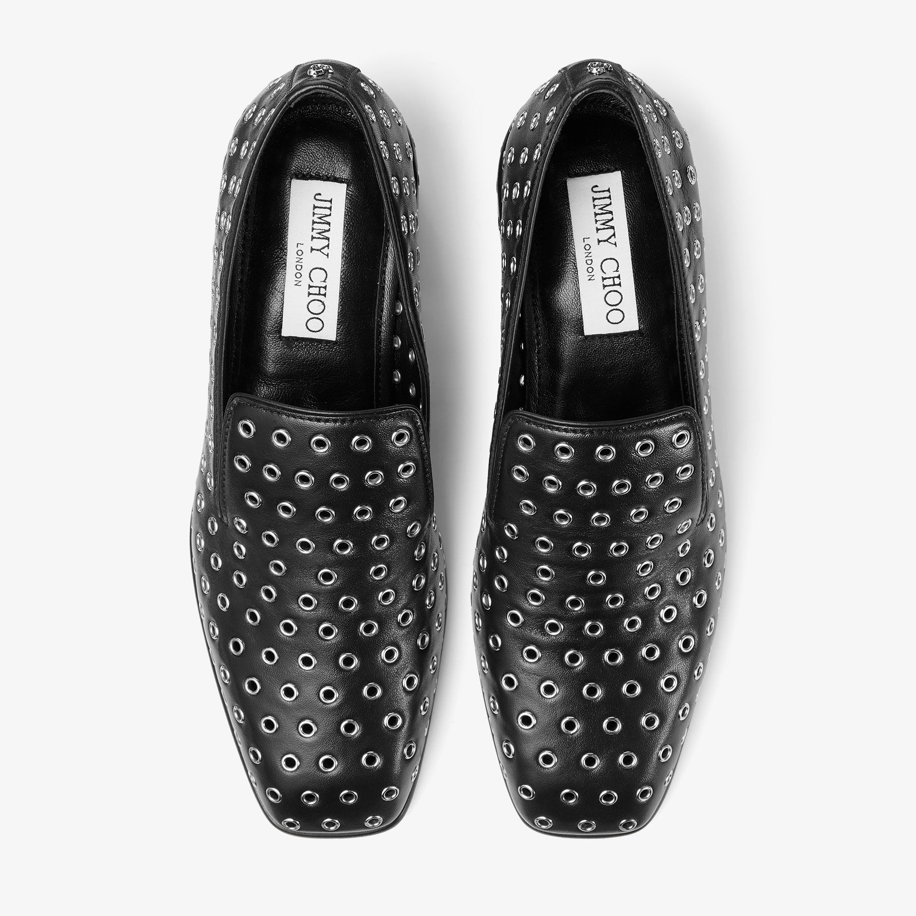 新品JIMMY CHOO スタッズ装飾ドレスシューズ レディース ハイブランド 靴 | シューズ | ジミー チュウ