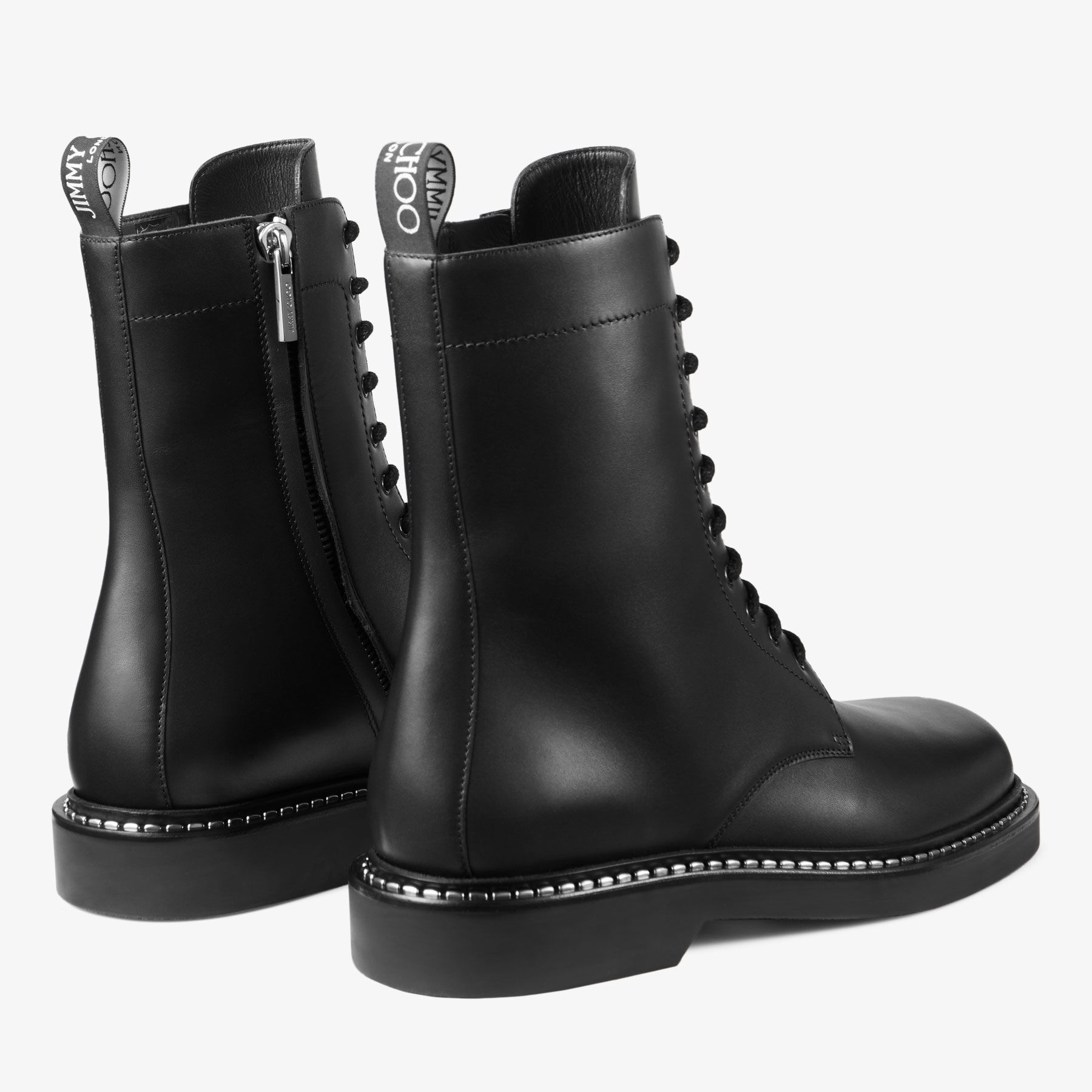 【値下げ不可】m.futamoto 黒桟革チャッカブーツ　zinryu ROWANDERBYBOOTKUP_0C7631_BACK_
