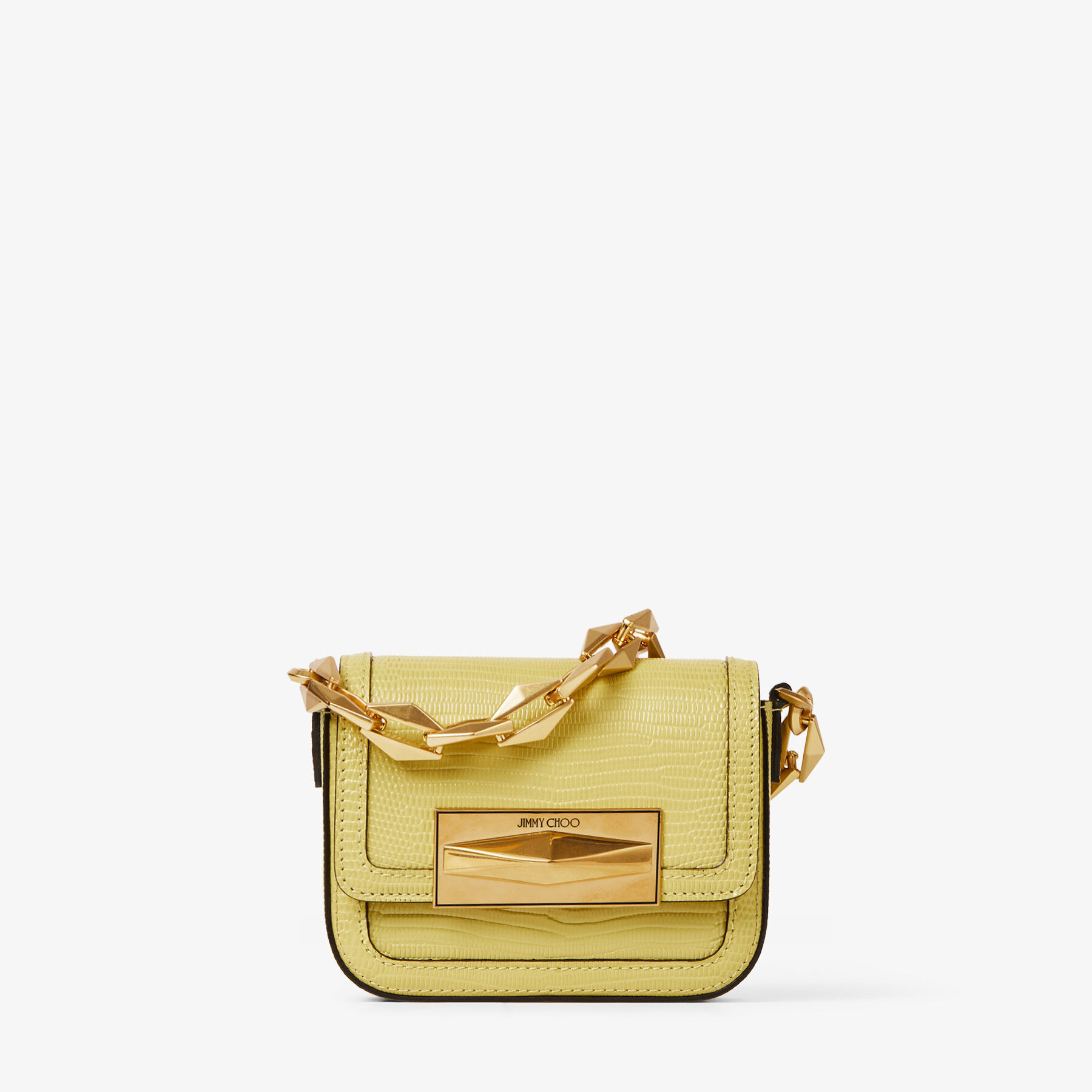JIMMY CHOO】イエロー 2way バック ⭐︎美品⭐︎ 許可なく