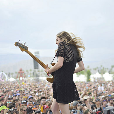 Coachella with Haim