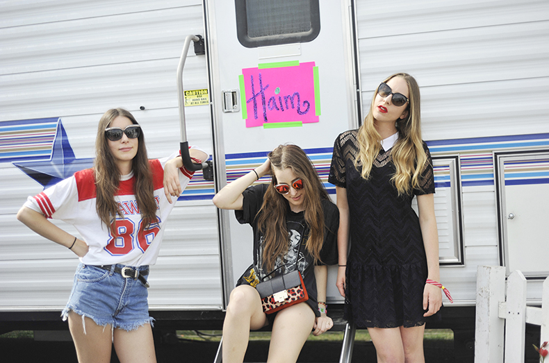 Coachella with Haim