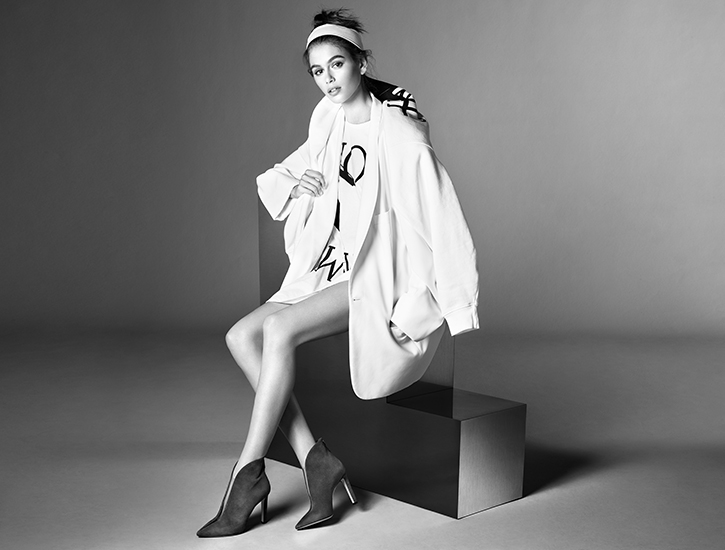 Spring Summer 2019 Campaign, staring Kaia Gerber and photographed by Steven Meisel