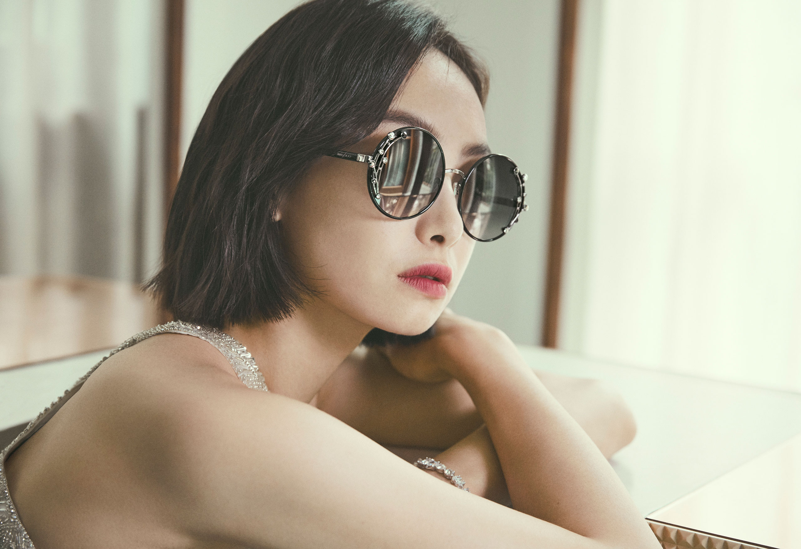 Victoria Song wearing ...